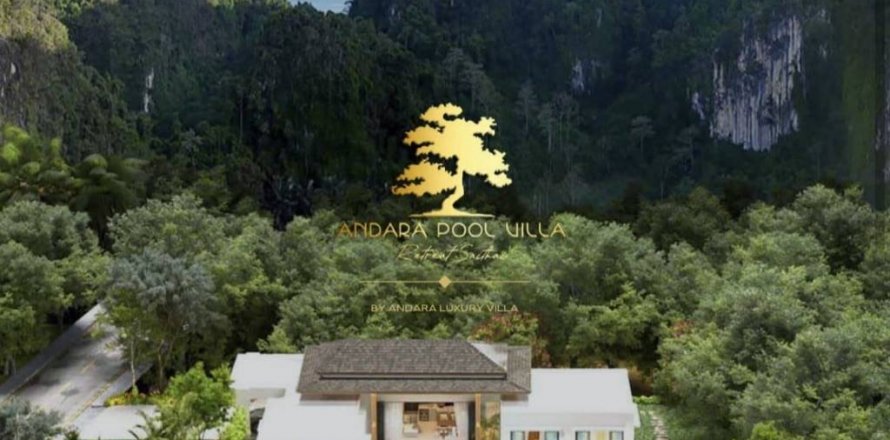 Вилла в Краби, Таиланд с 3 спальнями  № 134560