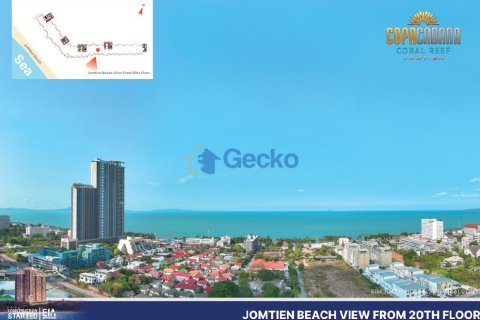 Condo in Pattaya, Thailand, 1 bedroom  № 195805 - photo 13