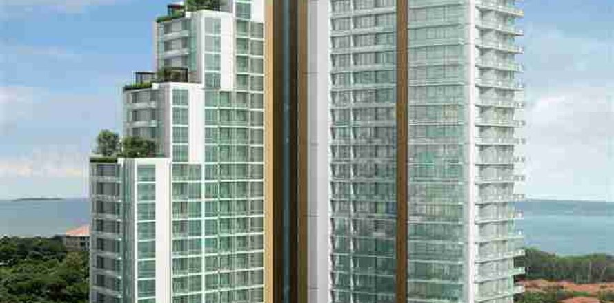 คอนโดมิเนียมในพัทยา, ประเทศไทย, 1 ห้องนอน № 208929