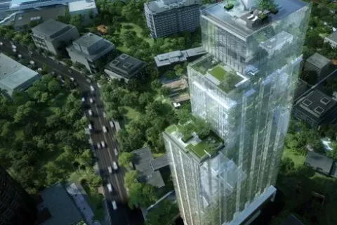 Кондоминиум с 2 спальнями в Ваттхане, Бангкок, Таиланд № 140304 - фото 4