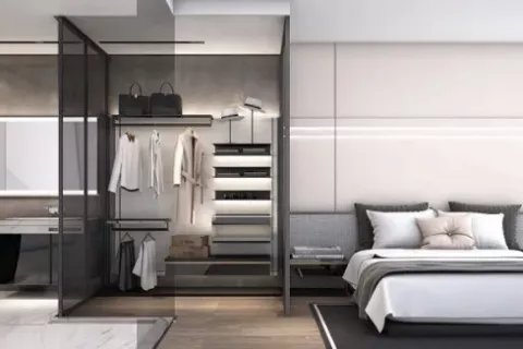 Кондоминиум с 2 спальнями в Ваттхане, Бангкок, Таиланд № 140304 - фото 2