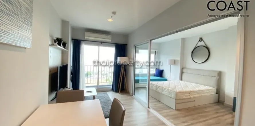 Condominio de 1 dormitorio en Pattaya, Tailandia № 213451