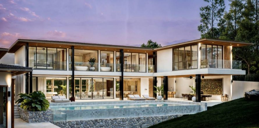 Villa à Ko Samui, Thaïlande 6 chambres № 114472