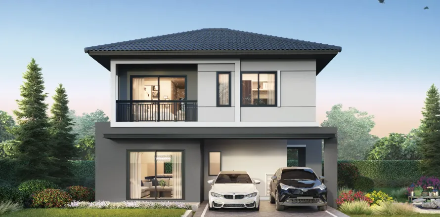 House in Samut Prakan, Thailand 3 bedrooms № 155154