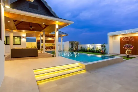 Вилла в Хуа Хине, Таиланд с 3 спальнями № 169172 - фото 28