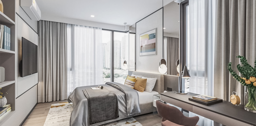 Condo à Bangkok, Thaïlande, 3 chambres № 185404