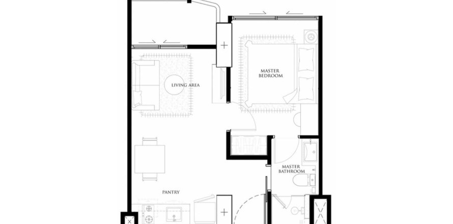 Off-plan The Embassy Life on Jomtien Beach, Pattaya, Thailand № 119861 - photo 1