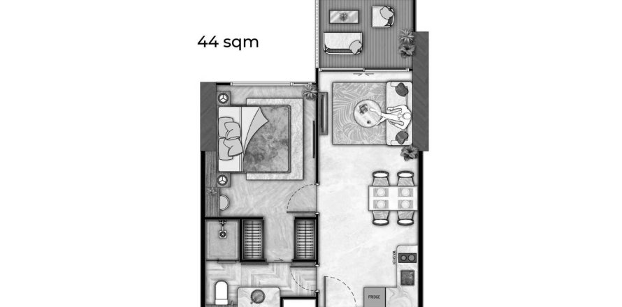 ЖК The Riviera Wongamat Beach в Паттайе, Таиланд № 25465 - фото 1