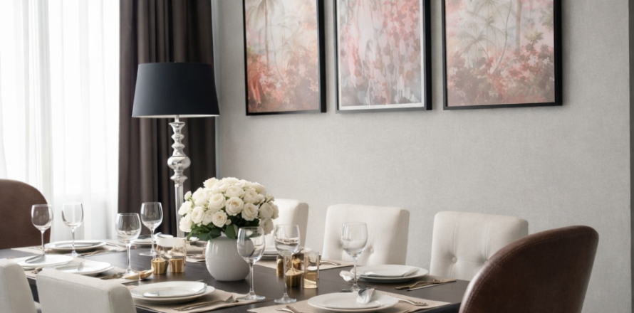 Пентхаус в Банг Раке, Бангкок, Таиланд с 3 спальнями  № 158561