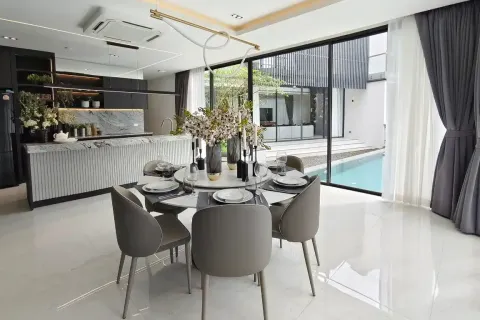 Вилла в Чиангмае, Таиланд с 4 спальнями  № 162775 - фото 9