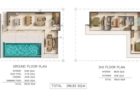 Maison à Ko Samui, Thaïlande 3 chambres № 172577 - photo 19