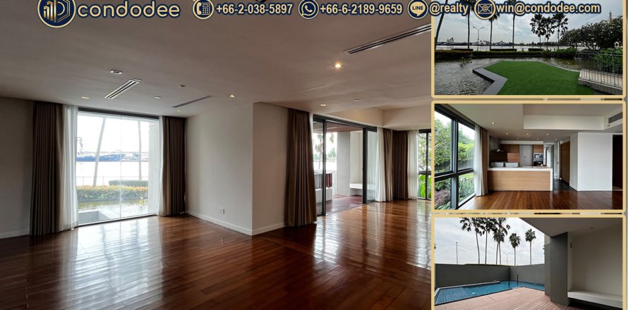 Condo in Yan Nawa, Bangkok, Thailand, 4 bedrooms № 201281