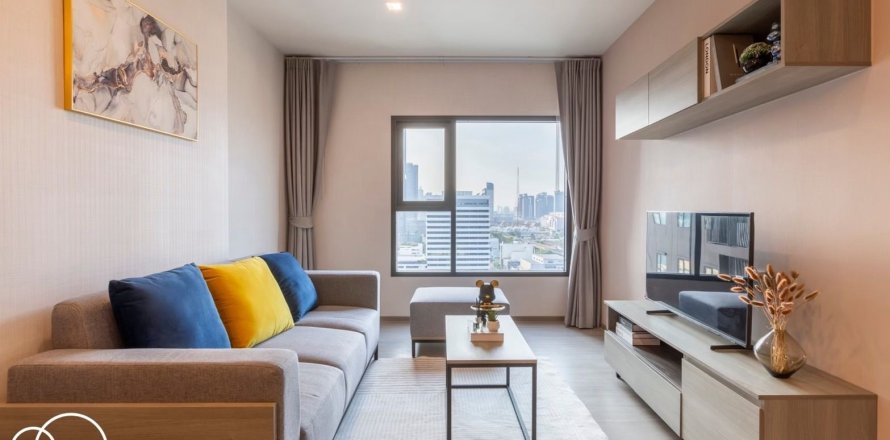 Кондоминиум с 2 спальнями в Хуай Кванге, Бангкок, Таиланд № 155889