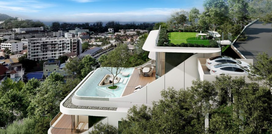 Villa à Phuket, Thaïlande 4 chambres № 173178