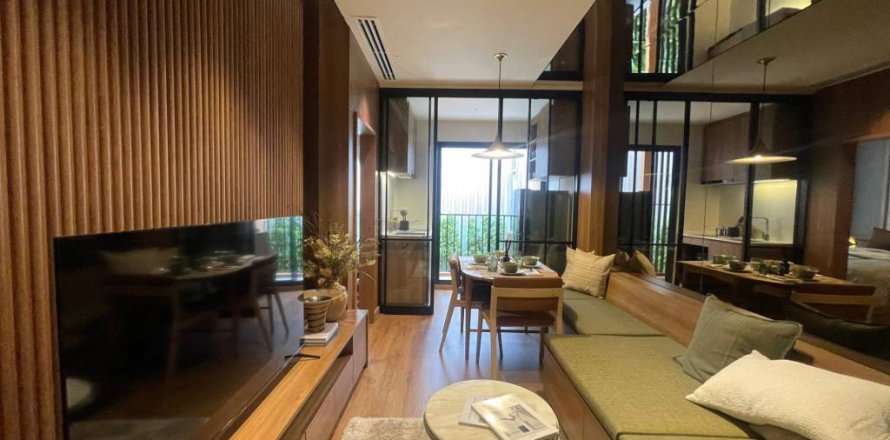 Кондоминиум с 1 спальней в Дин Даенге, Бангкок, Таиланд № 114340