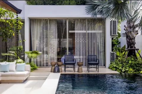 Дом на Пляже Лаян, Таиланд с 3 спальнями  № 157341 - фото 3