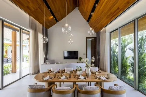 Дом на Пляже Лаян, Таиланд с 3 спальнями  № 157341 - фото 4