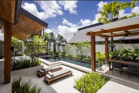 Дом на Пляже Лаян, Таиланд с 3 спальнями  № 157341 - фото 28