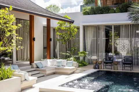 Дом на Пляже Лаян, Таиланд с 3 спальнями  № 157341 - фото 14