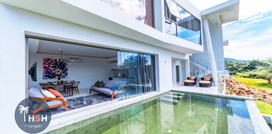 Villa à Koh Pha Ngan, Thaïlande 2 chambres № 179961