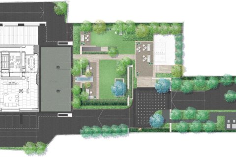 Condo à Bangkok, Thaïlande, 3 chambres  № 165512 - photo 29