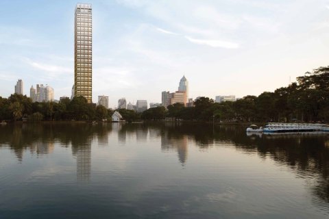 Condo à Bangkok, Thaïlande, 3 chambres  № 165512 - photo 27