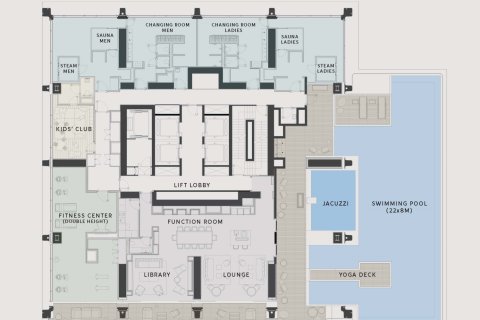 Condo à Bangkok, Thaïlande, 3 chambres  № 165515 - photo 30