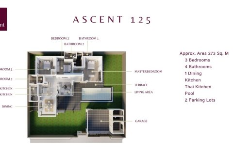 Villa à Pattaya, Thaïlande 3 chambres № 165511 - photo 8