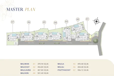 Вилла в Пхукете, Таиланд с 3 спальнями  № 175549 - фото 17