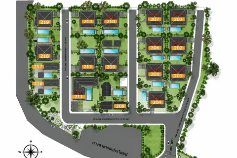 Вилла в Пхукете, Таиланд с 4 спальнями  № 175548 - фото 7