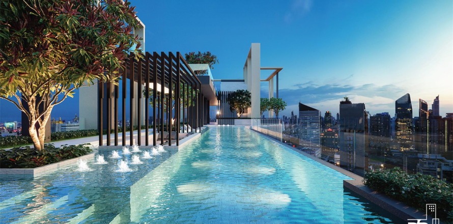 Condominio de 2 dormitorios en Bangkok, Tailandia № 185278