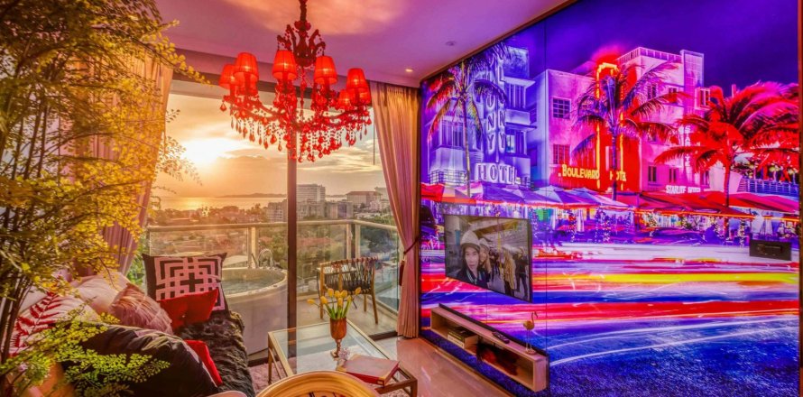 Студия в кондо в Паттайе, Таиланд № 172111