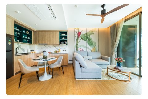 Condo à Bang Tao, Thaïlande, 1 chambre  № 170212