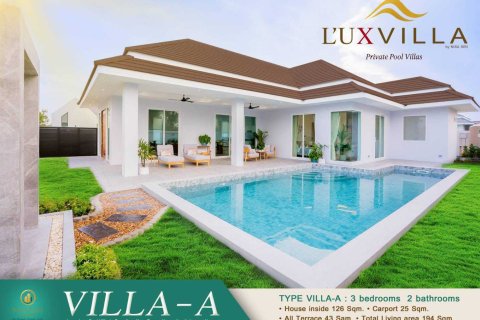 Villa in Hua Hin, Thailand 3 bedrooms № 170207