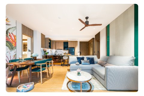 Кондоминиум с 2 спальнями в Банг Тао, Таиланд № 170211 - фото 8