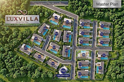 Villa in Pran Buri, Thailand 3 Schlafzimmer № 170208 - Foto 3