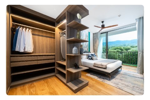 Кондоминиум с 3 спальнями в Банг Тао, Таиланд № 170210 - фото 5