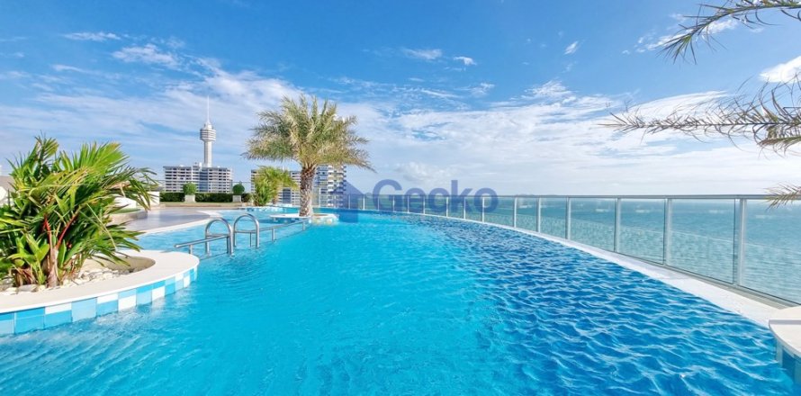 Condo à Pattaya, Thaïlande, 1 chambre № 196202