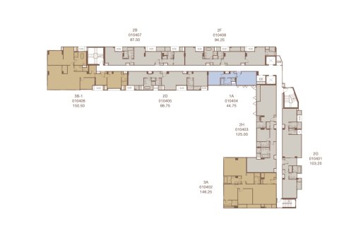 Eigentumswohnung in Bangkok, Thailand, 1 Schlafzimmer № 222677 - Foto 14