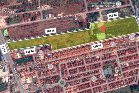 Terrain à Min Buri, Bangkok, Thaïlande 59200 m2 № 152869 - photo 1