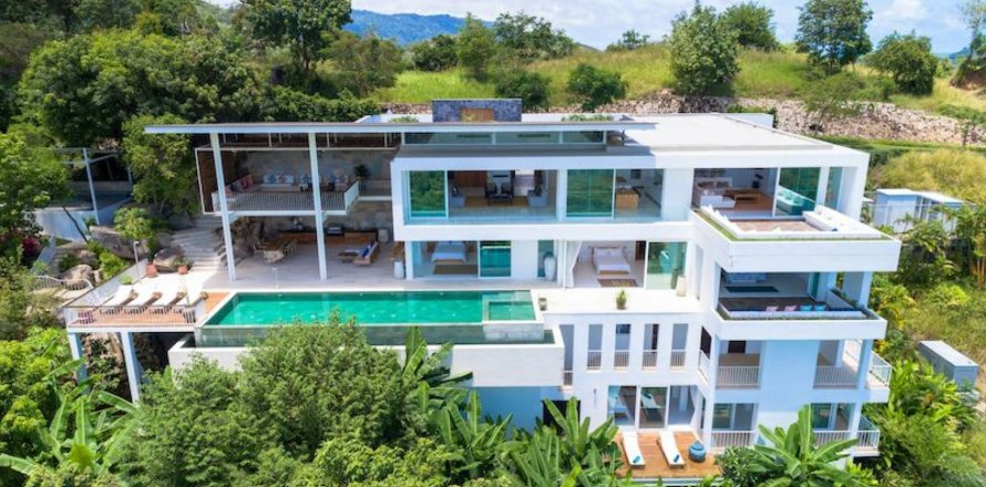 Maison à Ko Samui, Thaïlande 5 chambres № 180681
