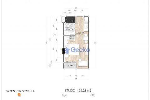 Estudio en el condominio en Pattaya, Tailandia № 209386 - foto 8
