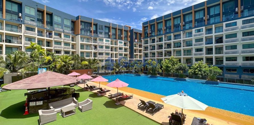 Estudio en el condominio en Pattaya, Tailandia № 209390
