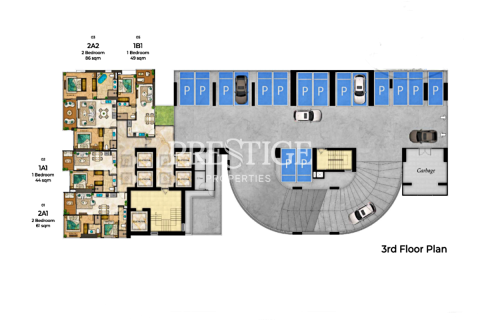 Condo in Pattaya, Thailand, 1 bedroom № 197801 - photo 11