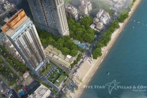 Eigentumswohnung auf Jomtien Beach, Pattaya, Thailand, 1 Schlafzimmer № 222898 - Foto 17