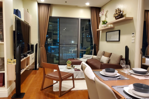 Condo à Bangkok, Thaïlande, 2 chambres  № 188552