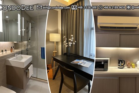 คอนโดมิเนียมในวัฒนา, กรุงเทพฯ, ประเทศไทย, 1 ห้องนอน № 200897 - รูปถ่าย 21