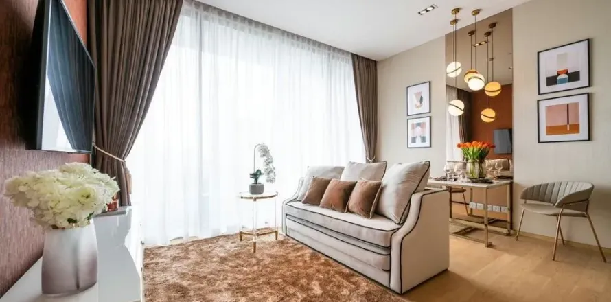 Studio dans le Condo à Bang Rak, Bangkok, Thaïlande  № 163379