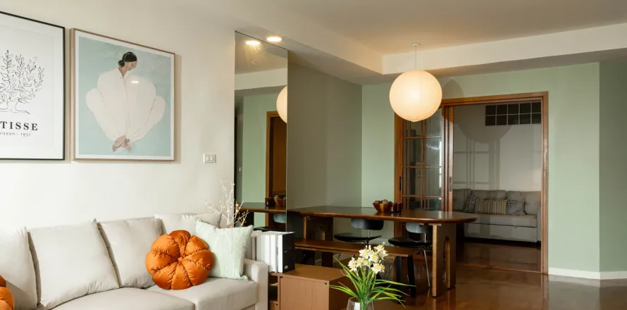 Condo in Yan Nawa, Bangkok, Thailand, 2 bedrooms  № 138773