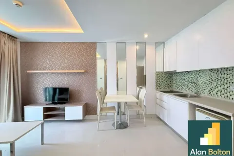 Condominio de 1 dormitorio en Jomtien Beach, Pattaya, Tailandia № 211021 - foto 11